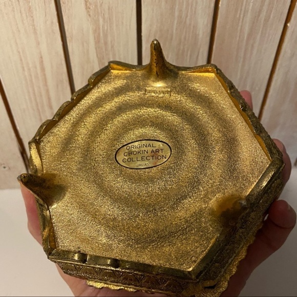 Vintage Original Chokin Art Japan Hummingbird‎ - Picture 8 of 11